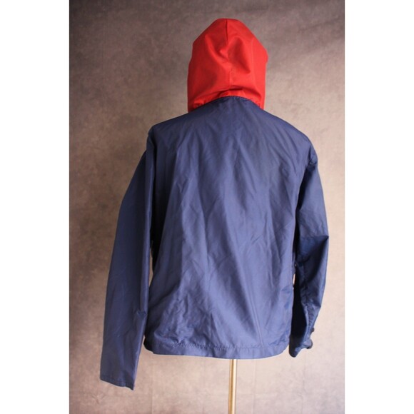 Nike Vintage Men's Pullover Hooded Windbreaker Jacket Size XL Blue Red - Picture 5 of 7